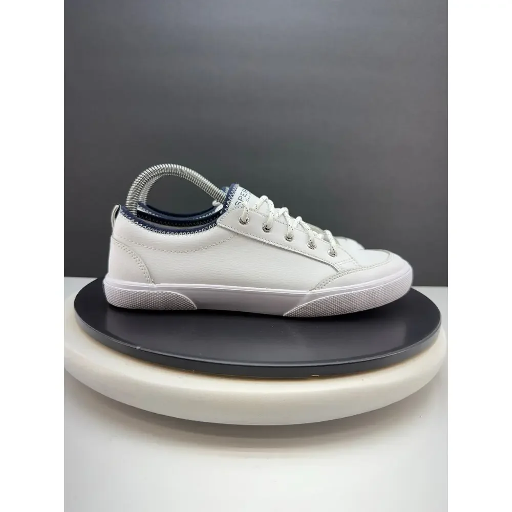 Sperry Deckfin Youth Top-Sider Size 5.5 Sneaker White Casual Shoes Sneakers‎